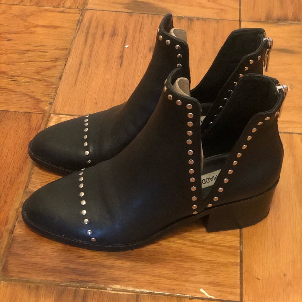 steve madden ankle boots with studs